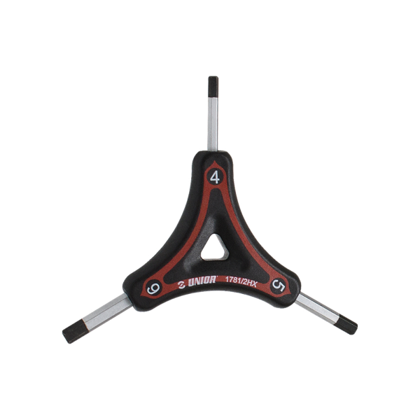 Unior - Clé triple Allen en Y 1781/2HX-US