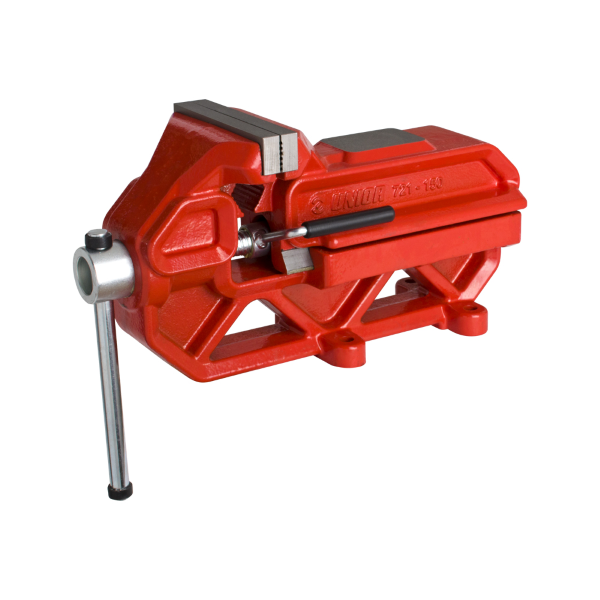 Unior - Étau de banc IRONGATOR avec système de mouvement rapide 721Q/6-US - 125 mm, rouge