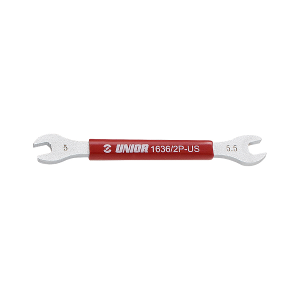 Unior - Podwójny napinacz szprych 1636/2P-US - 5 x 5,5 mm