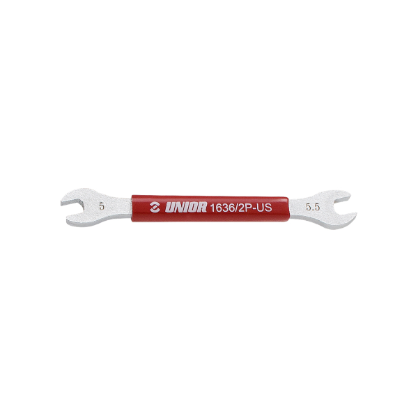 Unior - Podwójny napinacz szprych 1636/2P-US - 5,5 x 6 mm