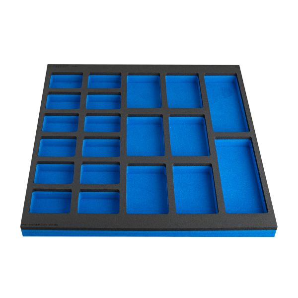Unior - Empty perforated tray 20 compartments VL990WD4 for wide drawer cabinet