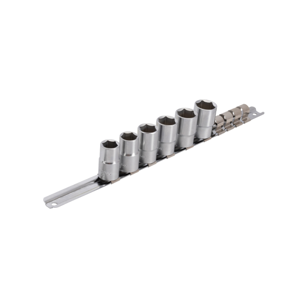 Unior - Stecknuss-Set 1/2 190H6P6 auf Schiene