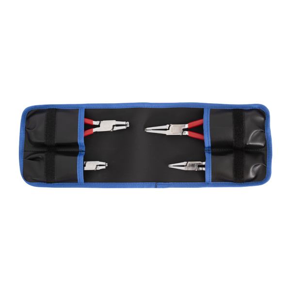 Unior - Satz 4 Greifer 539/1PRCT für Innen-Seegerringe - für Seegerringe 12-25 mm und 19-60 mm