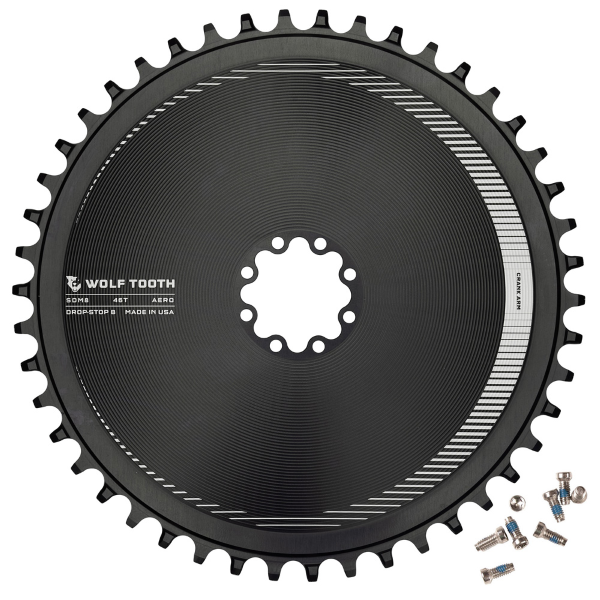 Wolftooth - Kettenblatt AERO SRAM T-TYPE 8-SCHRAUBEN DIRECT MOUNT 1X 12V