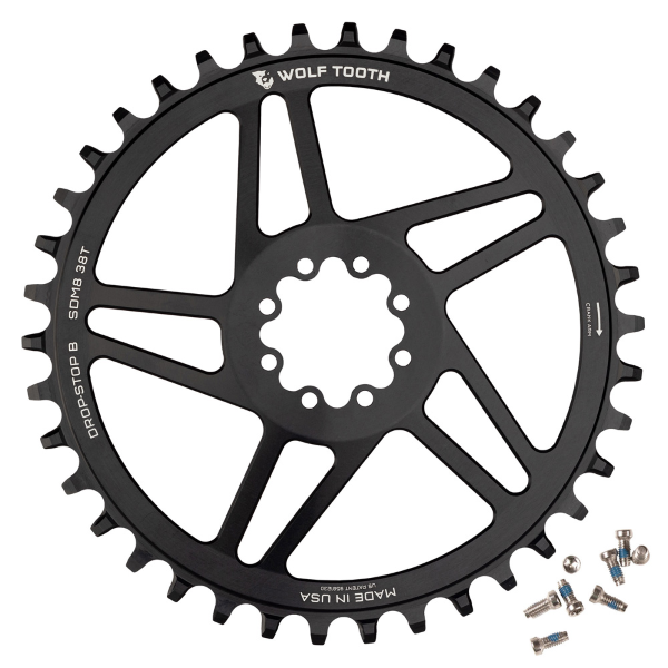 Wolftooth - Zębatka SRAM T-TYPE 8-ŚRUB MOCOWANIE BEZPOŚREDNIE 1X 12V