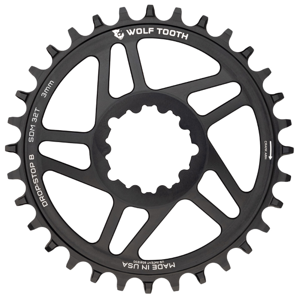 Wolftooth - Zębatka SRAM EAGLE 3-ŚRUBY MOCOWANIE BEZPOŚREDNIE BOOST 1X 11/12V