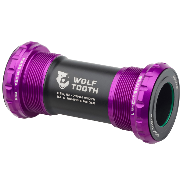 Wolftooth - Support BSA z gwintem angielskim do osi 24mm SHIMANO