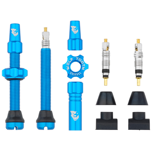 Wolftooth - Pair of TUBELESS VALVES compatible with tire inserts