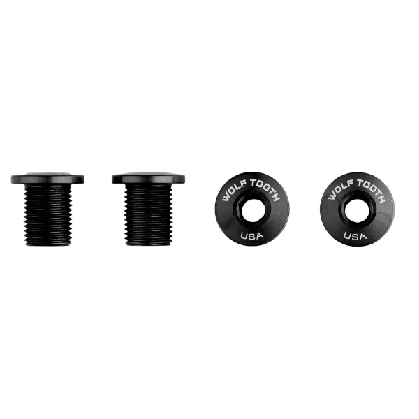 Wolftooth - Kit tornillos coronas 4pz 10mm M8x0,75.