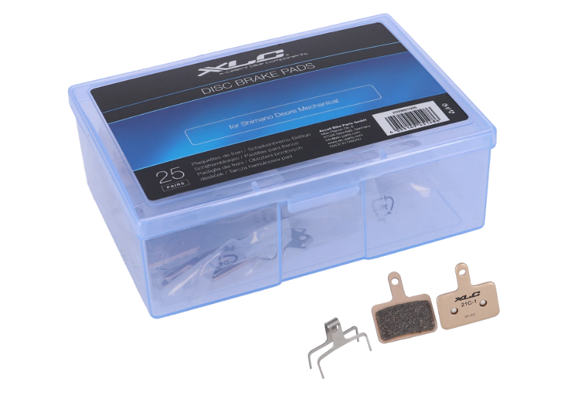 XLC Shimano Deore BP-S07 Scheibenbremsbeläge Werkstattpackung 25 Paare