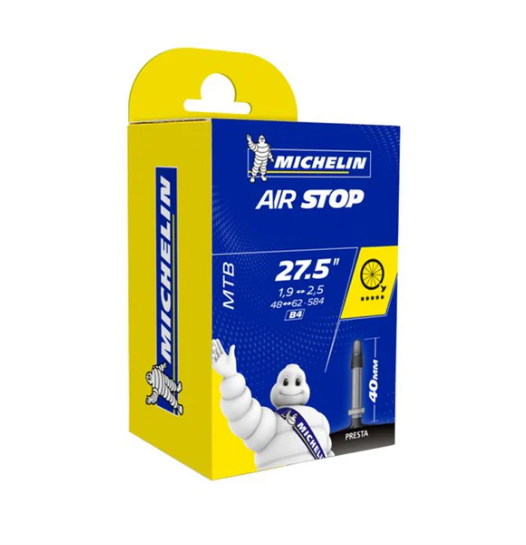 Michelin MTB Air Stop Schlauch 27.5x1.90/2.50 Presta Ventil 40mm