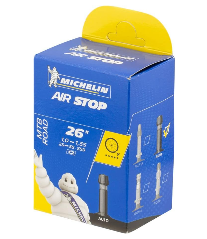 Michelin Air Stop Schlauch 26x1.0-1.35 Autoventil 35mm