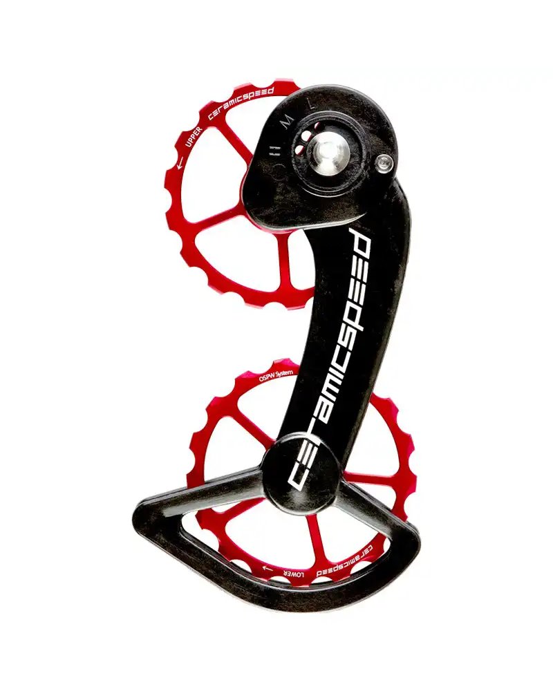 Rollen und Käfig Schaltwerk Oversize Ceramicspeed SRAM eTap 11v