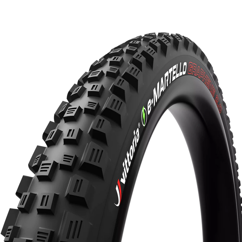 Neumático Vittoria e-Martello Graphene 2.0 4C Tubeless Ready Negro