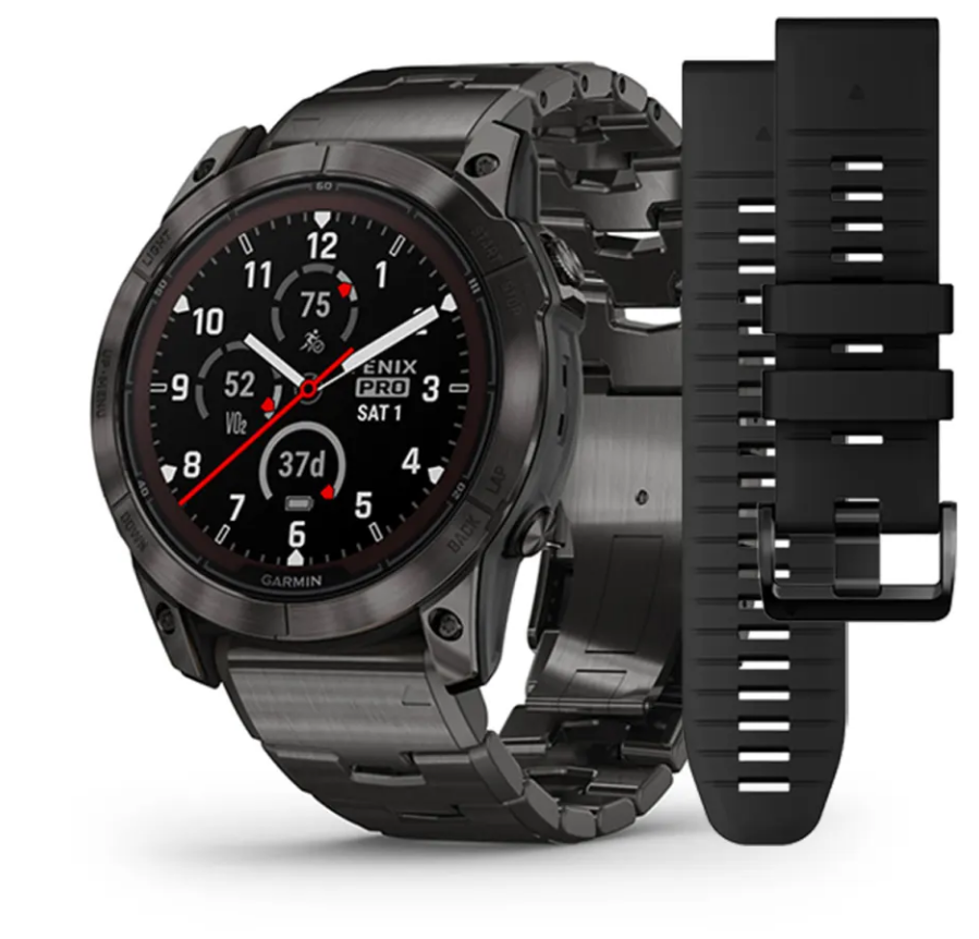 Garmin Fenix 7X Pro - Saphir Solaire
