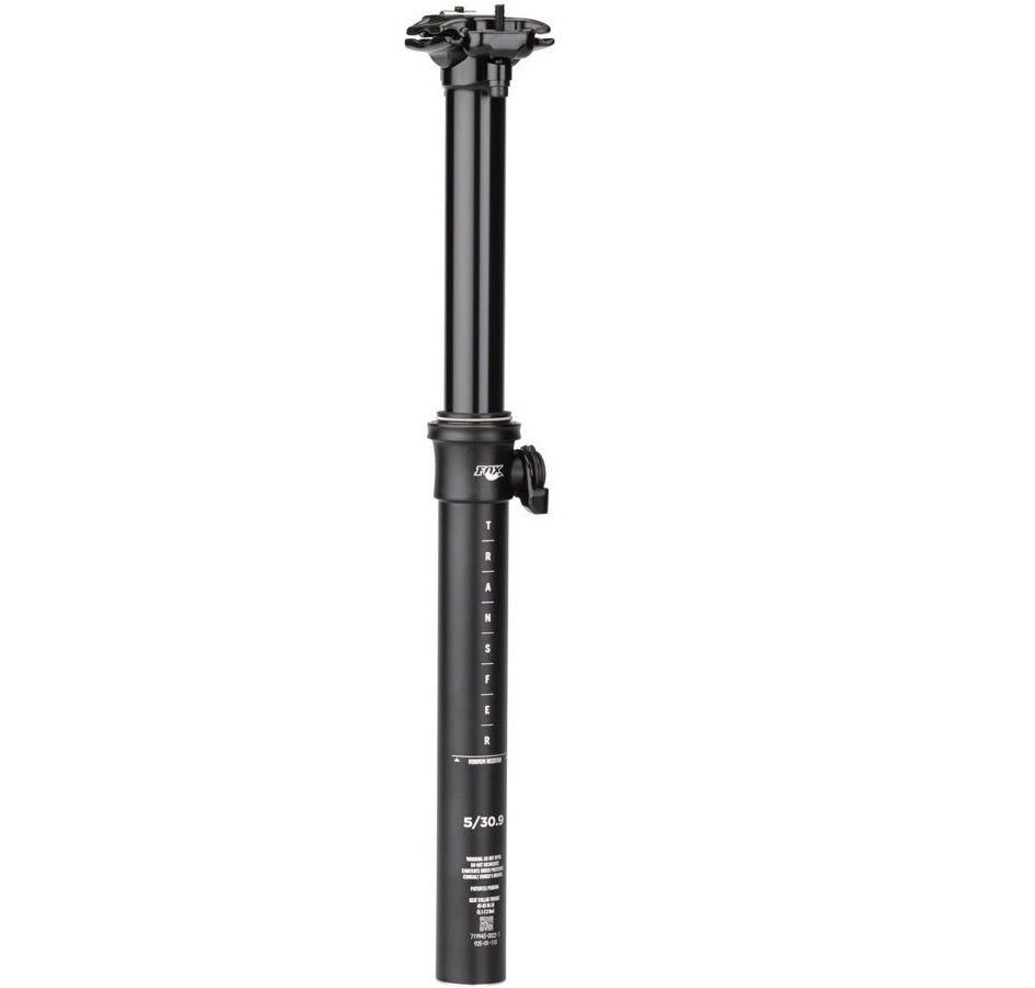 Tija telescópica Fox Transfer Elite Dropper - Cableado Externo 31.6mm