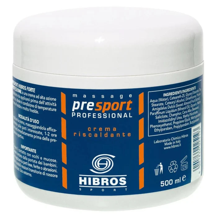 Hibros Presport Medium Warming Cream 500ml