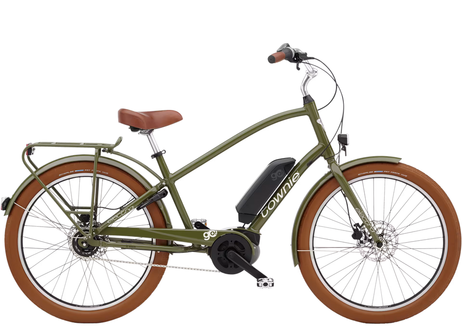 Electra Townie Go! 5i Step-Over 26" Olive