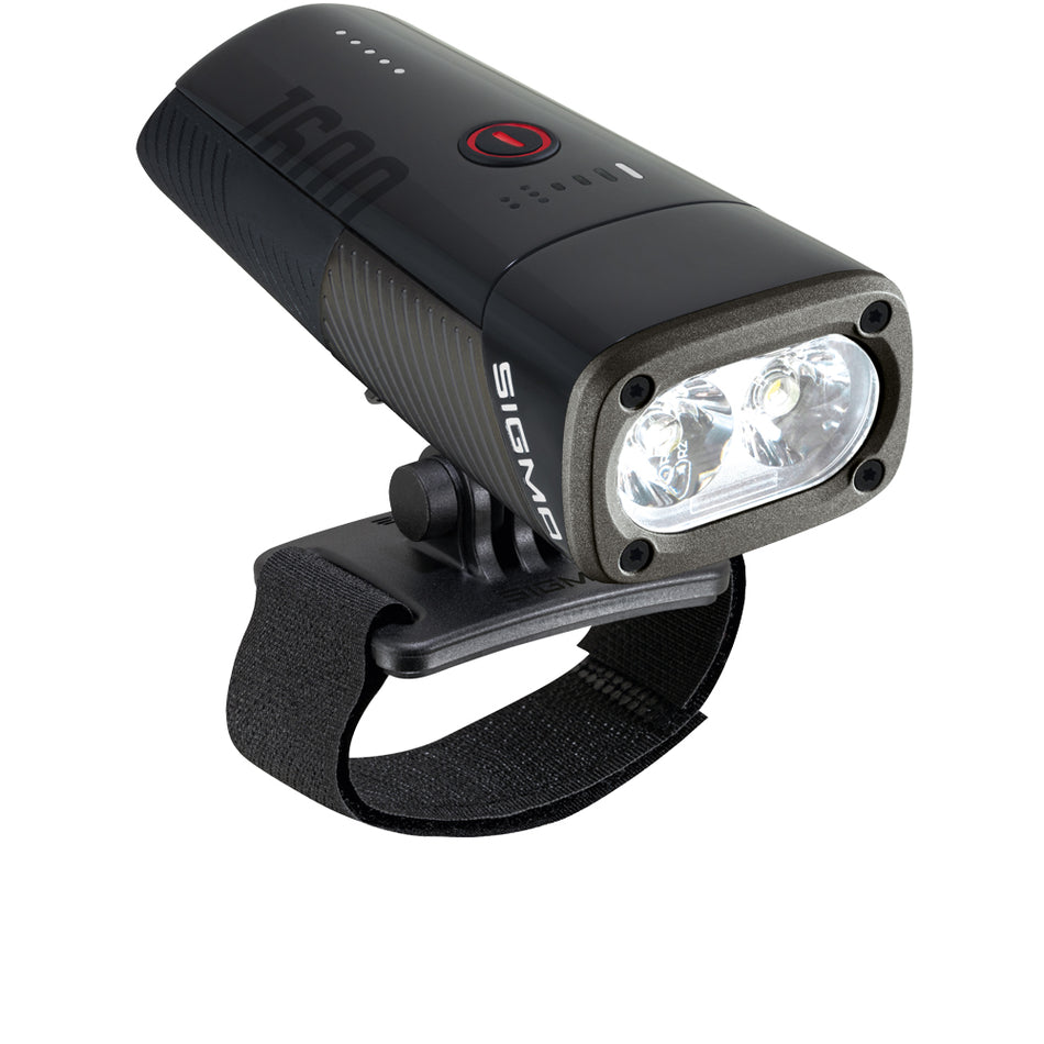 Faro anteriore ricaricabile Sigma Buster 1600 HL