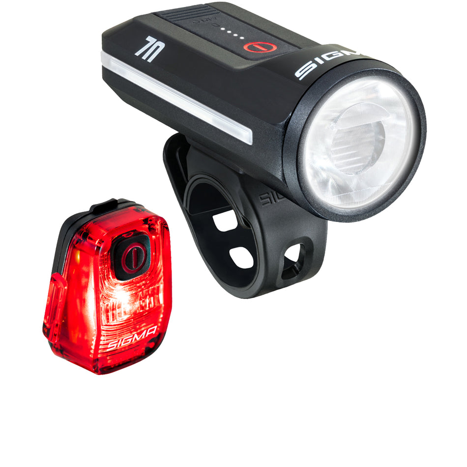 Kit luci Busch+Müller Aura 70 USB / Hiro 10 USB