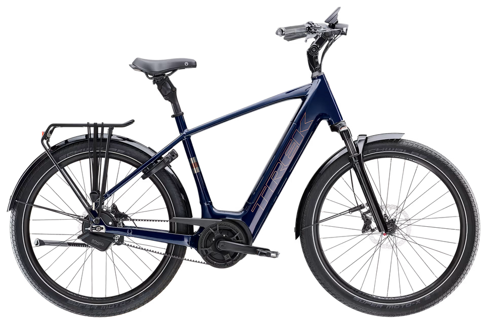 Trek District+ 5 Bosch 545 o 800 Wh Deep Dark Blue / 545Wh / L
