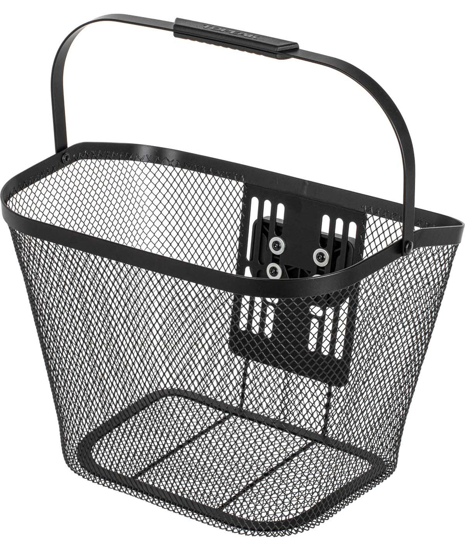 Cesta Delantera Topeak Urban Basket Front (15 l) con Soporte Fixer 9 QuickClick