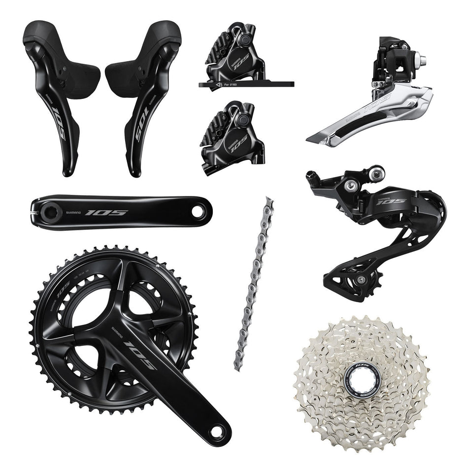 Schaltgruppe Shimano 105 7100 12v Scheibenbremse