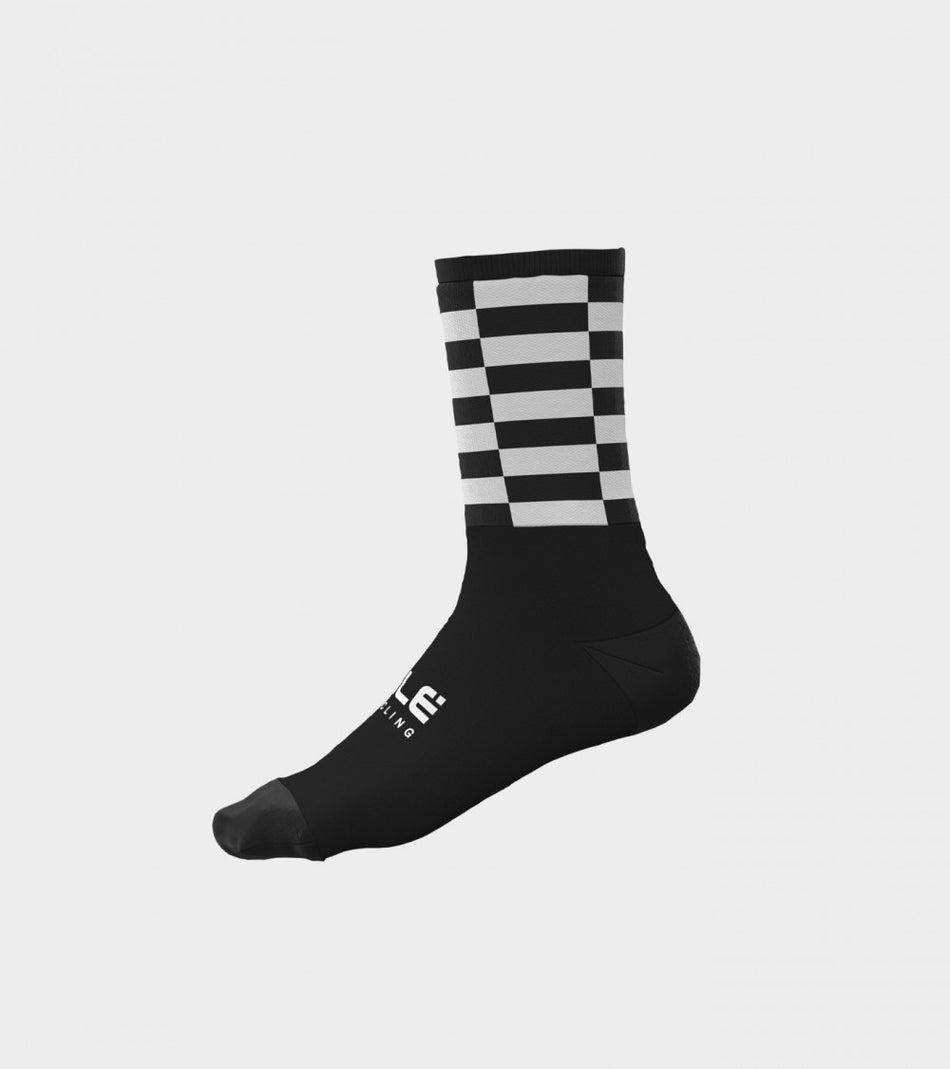 Alè Wool Checker 18cm Socken