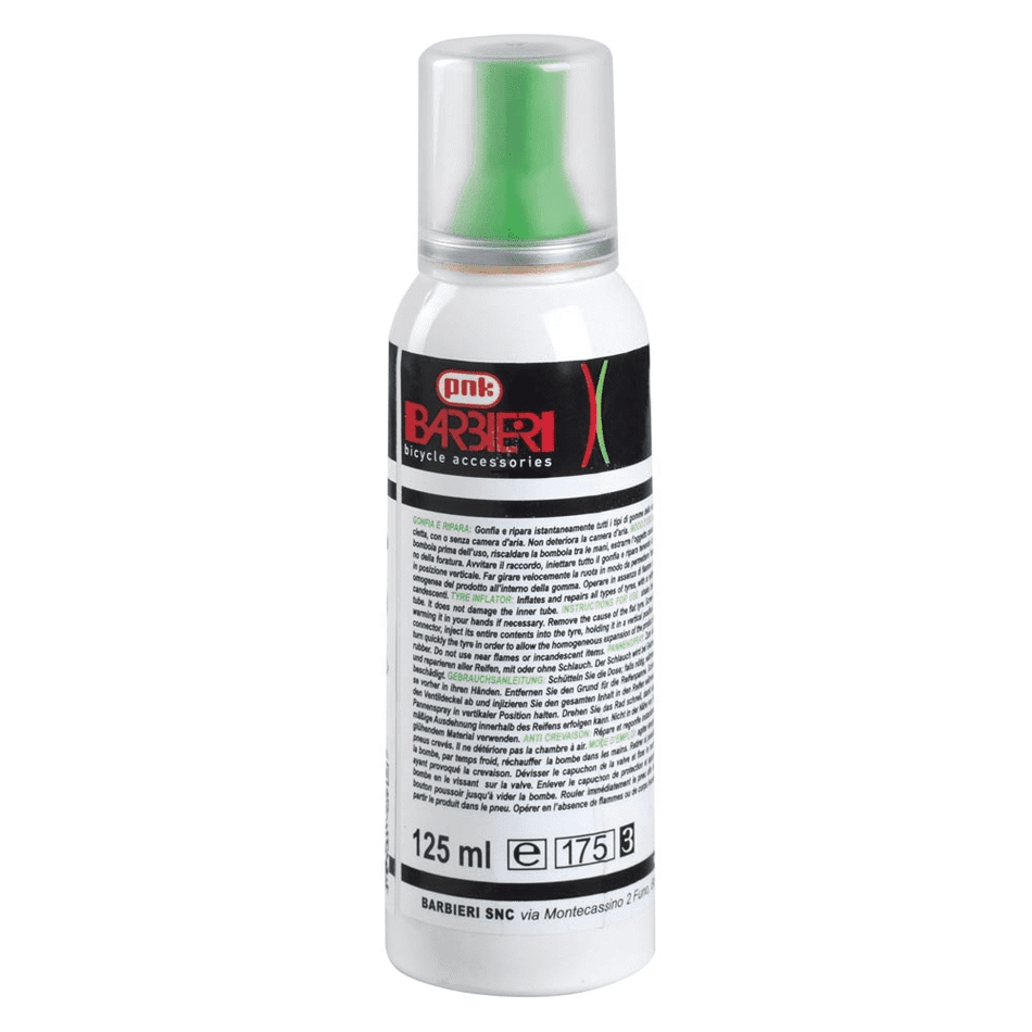 Puszka do pompowania i naprawy Barbieri 125 ml z szybkim złączem