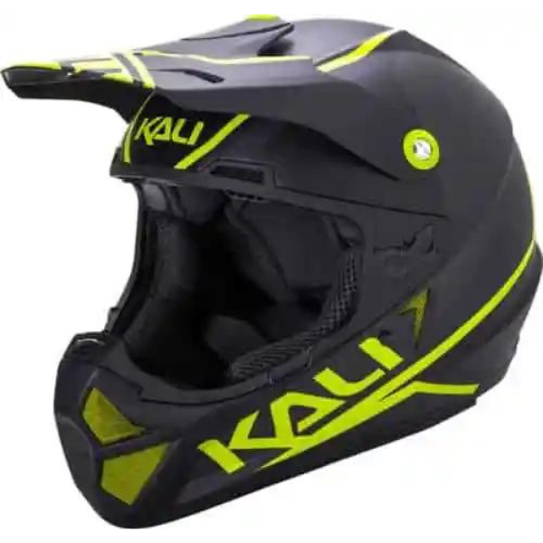 KASK KALI SHIVA kolor CZARNY-ŻÓŁTY LIMONKOWY