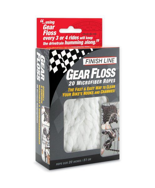 Set 20 Mikrofaserspulen Finish Line Gear Floss